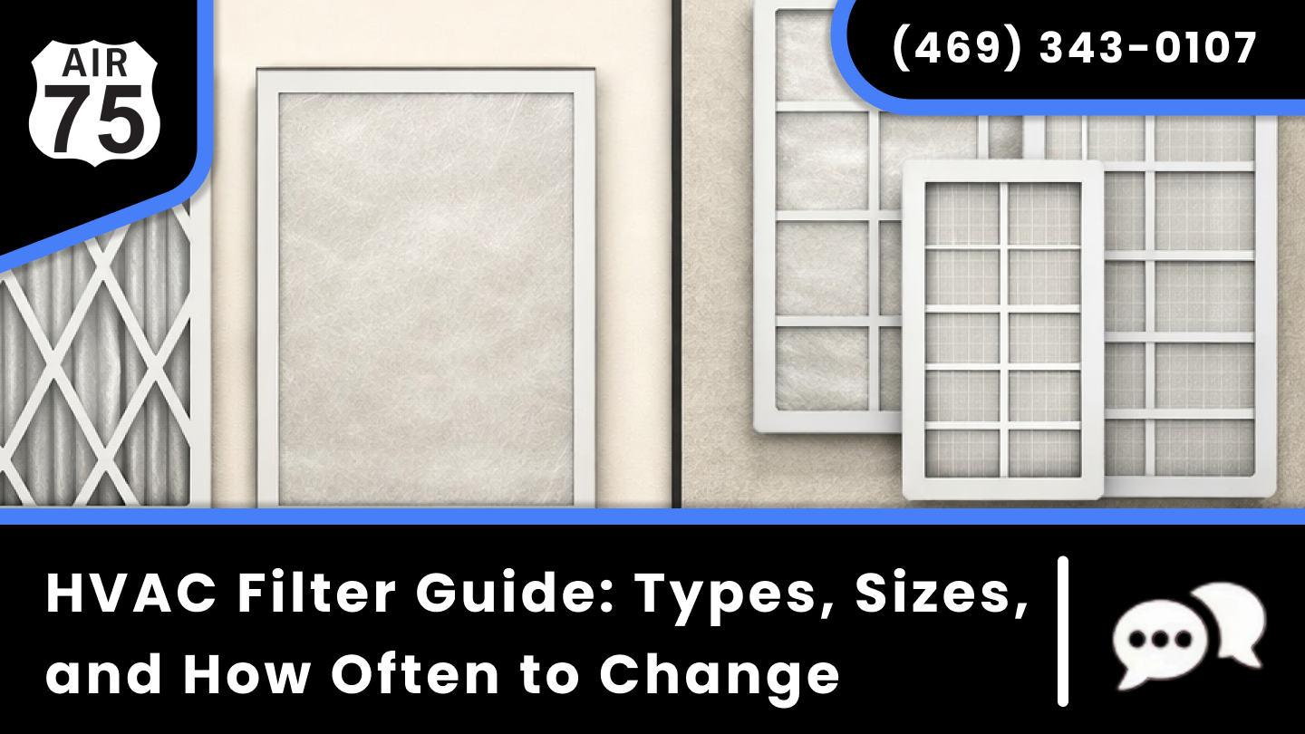 HVAC Filter Guide: Types, Sizes, and How Often to Change