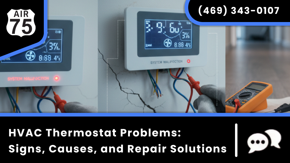HVAC Thermostat Problems: Signs, Causes, and Repair Solutions